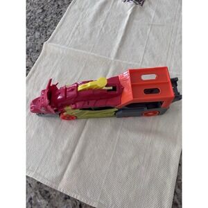 Hot Wheels City Dragon Launch Transporter Car‎ Hauler 13" Long Multicolor 2020